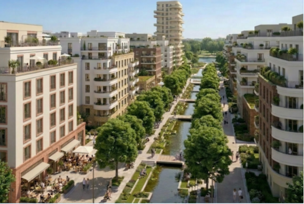Vue de l'opération Les Terrasses d'Alfortville