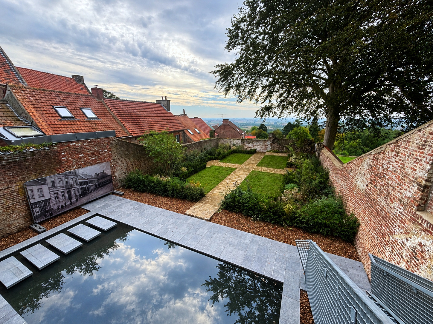 Jardin d'inspiration flamande de l'Office de Tourisme de Cassel