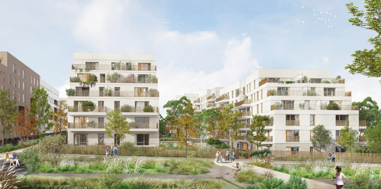 100 LOGEMENTS ZAC PARC CENTRAL LA VALLEE LOT T À CHATENAY-MALABRY