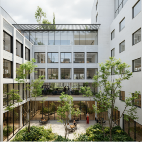 Vue du RESTRUCTURATION D’UN IMMEUBLE TERTIAIRE, 187 QUAI DE VALMY